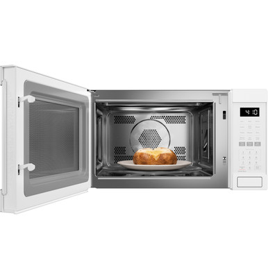 GE® 1.0 Cu. Ft. Capacity Countertop Convection Microwave Oven with Air Fry in White size 11.875 H x 20.6 W x 16.60 D | GCST10A1WWW | Stainless Steel