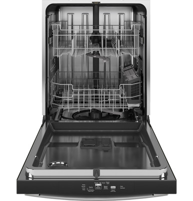 GE® ENERGY STAR® Top Control with Stainless Steel Interior Dishwasher with Sanitize Cycle & Dry Boost size 34 H x 23.75 W x 24 D | GDT640SSZSS | Nylon