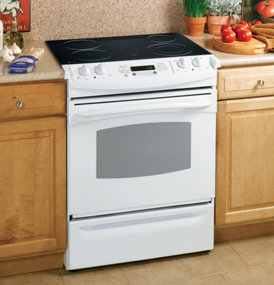 Ge profile glass top range deals
