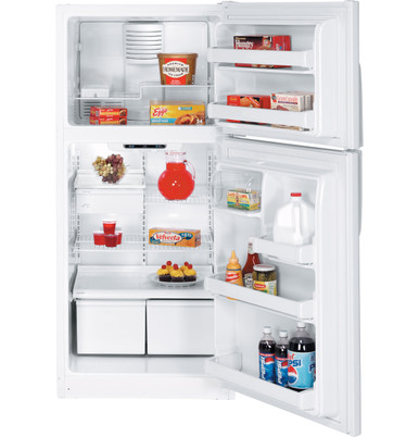 GE 18.0 Cu. Ft. Top Freezer Refrigerator GTS18DBPRWW GE