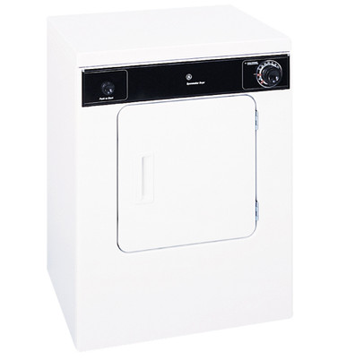 GEÂ® 3.6 Cu. Ft. SpacemakerÂ® 120V Stationary Electric Dryer (Color: White)  in the Electric Dryers department at