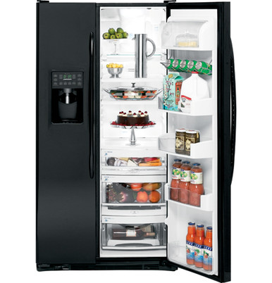 GE Profile™ Counter-depth 23.3 Cu. Ft. Side-by-Side Refrigerator ...