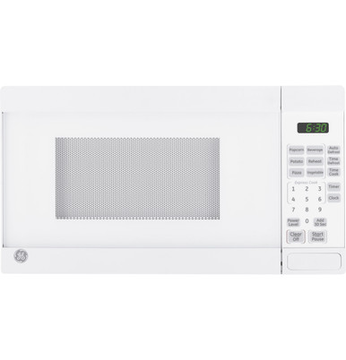 GE White 0.7 Cu. ft. Capacity Countertop Microwave