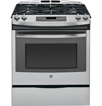 GE 30 in. 5.6 cu. ft. Slide-In Gas Range with Self-Cleaning