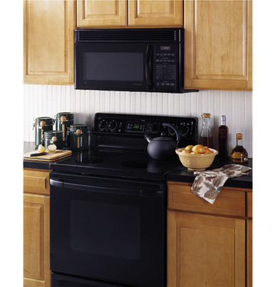 Haier Small Space Kitchen Appliances 1.4 Cubic Feet Over-The-Range  Microwave with Sensor Cooking