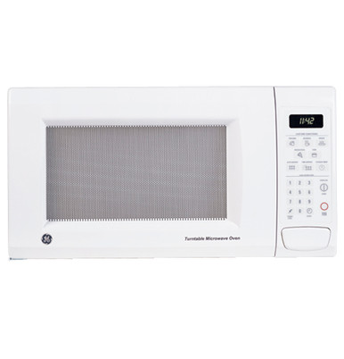 GE JES1142SJ 1.1 cu. ft. Countertop Microwave Oven with 1,100 Cooking Watts  & Child Lockout