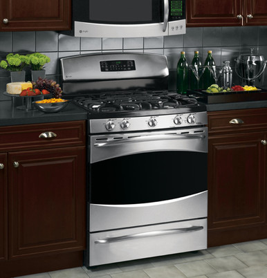 PGB911SEJSS by GE Appliances - GE Profile™ 30 Free-Standing Gas Convection  Range