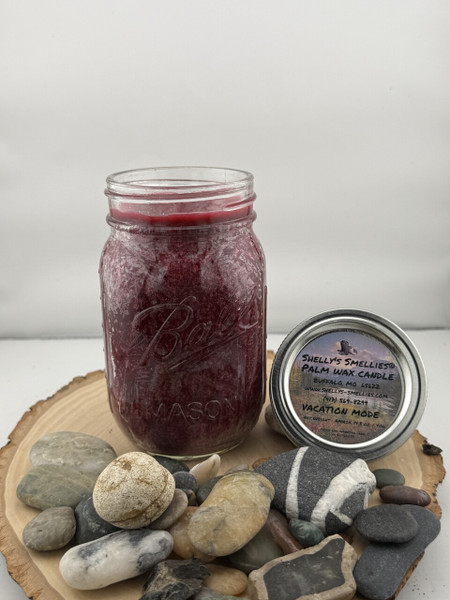 What a way to get into vacation mode! A crisp breeze, morning dew, pale woods, and a hint of citrus create a calm, bright, airy feeling that will make you want a vacation NOW.
