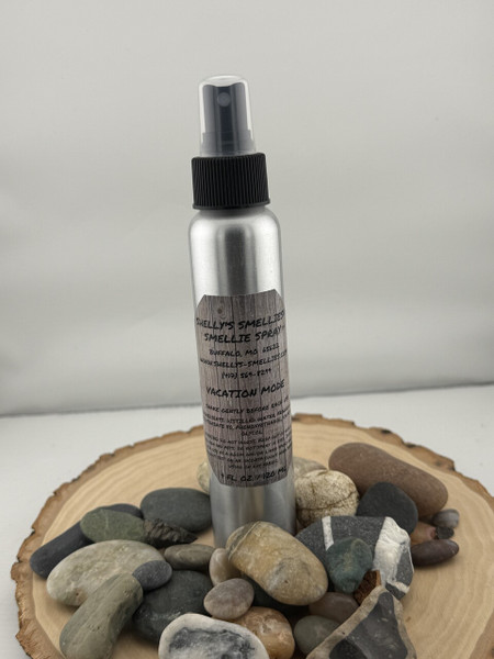 What a way to get into vacation mode! A crisp breeze, morning dew, pale woods, and a hint of citrus create a calm, bright, airy feeling that will make you want a vacation NOW.