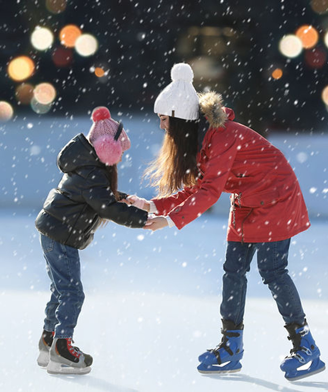 Lloyd Center Ice Rink Skate Bundle 4-PACK
