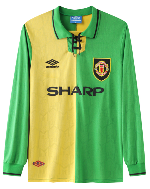 Manchester United 92/94 Men's Third Retro Long Sleeve Shirt