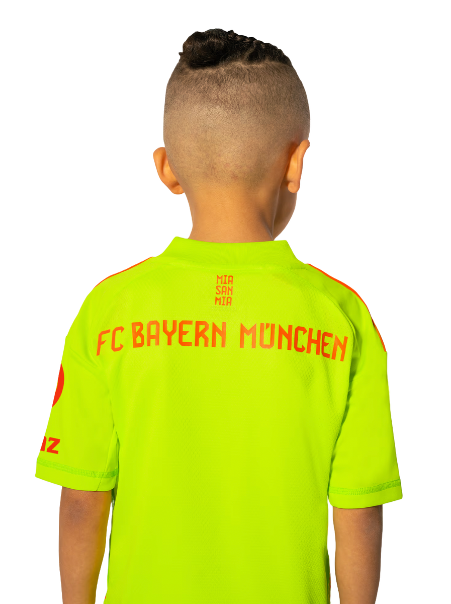 Bayern Munich 24/25 Kid's Home Goalkeeper Shirt and Shorts
