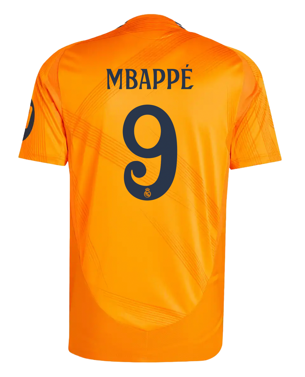 MBAPPÉ #9 Real Madrid 24/25 Authentic Men's Away Shirt