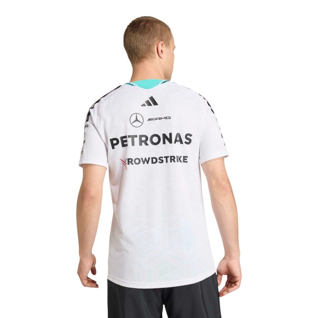Mercedes-AMG 2026 White Authentic Driver Tee