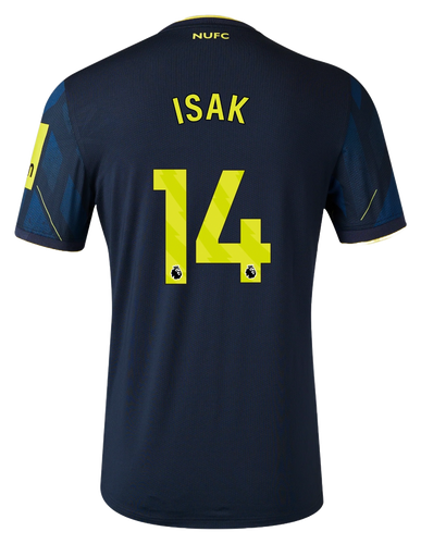 ISAK #14 Newcastle United 23/24 Stadium Men's Third Shirt - PL Font