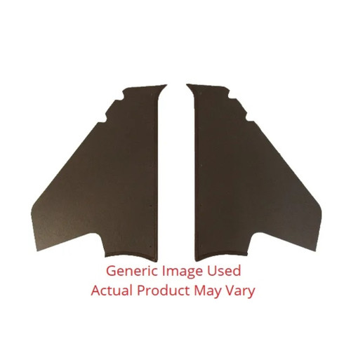 Kick Panel Board for 1949-1951 Chevrolet Fleetline, Styleline Deluxe, Styleline Special, Bel Air Black
