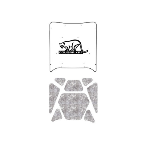 Hood Insulation Pad Heat Shield for 1977-1979 Mercury Cougar, @ F-109 Crest