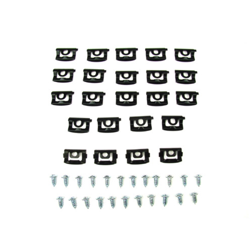 Windshield Molding Clip for 1968-1976 Plymouth Dodge Barracuda Dart Scamp - 2 Door Hardtop - 23 Piece Direct Replacement