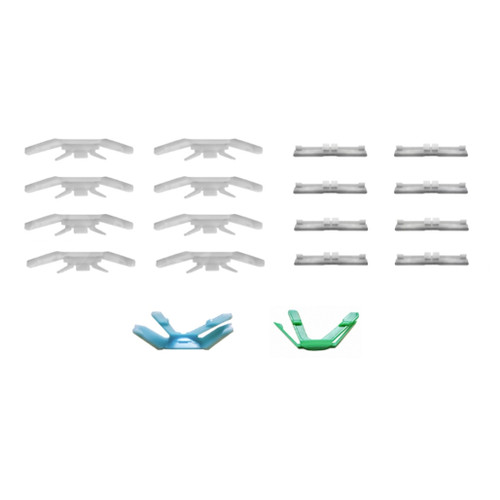 Windshield Molding Clip for 1987-1990 Toyota Tercel - 18 Piece Direct Replacement
