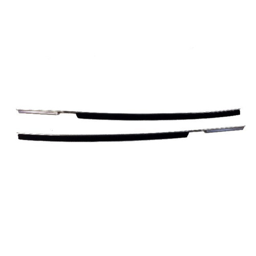 Window Sweeps Felt Kit Belt Line Weatherstrip for 1963-1967 Chevrolet Corvette Coupe - Left & Right Area Coverage - 2 Pcs