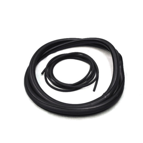 Back Window Seal for 1961-1967 Dodge Multiple Models 1 Piece with locking strip; Small Version