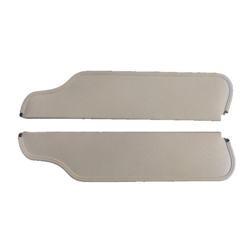 Sun Visor for 1952-1954 Ford Crestline 2 Door Convertible Cardboard/Fiberboard Madrid White Madrid Vinyl 2 Piece