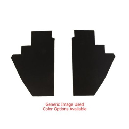 Kick Panel Insulation for 1963-1965 Plymouth Multiple Models Jute 3 Piece