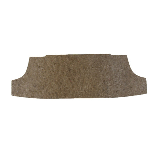 Trunk Divider Insulation for 1955-1957 Pontiac Multiple Models 2 Door Hardtop Jute Gray 1 Piece