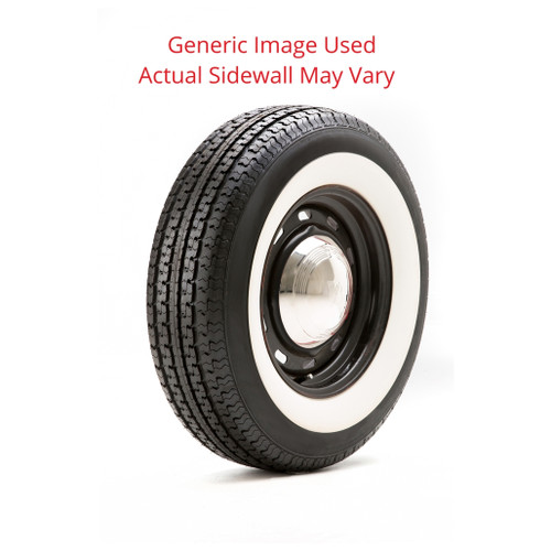 175/80R13 UN203 (TRAILER) Mastertack Tire With Blue Line - Modified Sidewall - Need Year/Model Of Your Car < 1976 for DOT Regulations - Quantity of 1