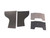 Firewall Pad for 1941-47 Hudson Commodore Series Super Series w/Kick Panels 3pc