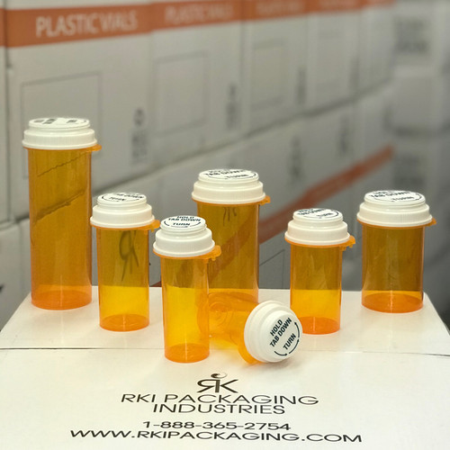 Amber Click Tab Family Vials