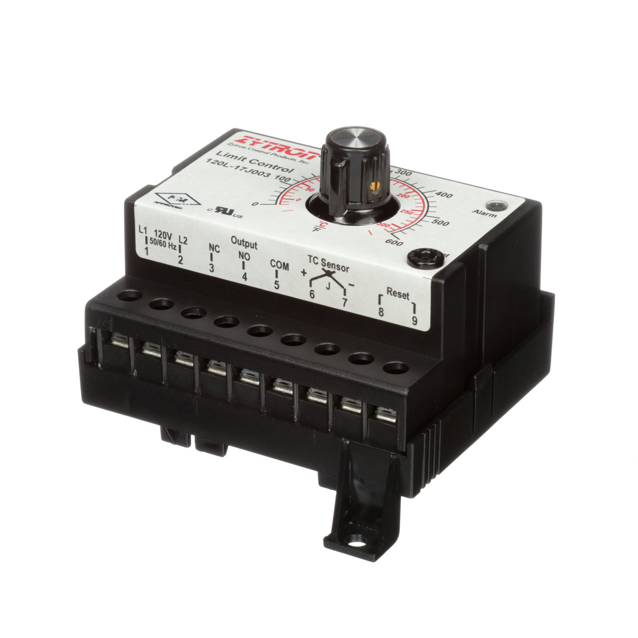 Zytron Series 120L Temperature Limit Controller - 100 Ohm PRTD