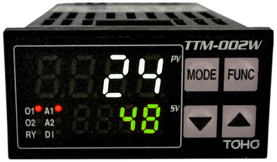 *NEW* TOHO TTM-002W 1/32DIN Temperature Controller - Model TTM-002W-P-A