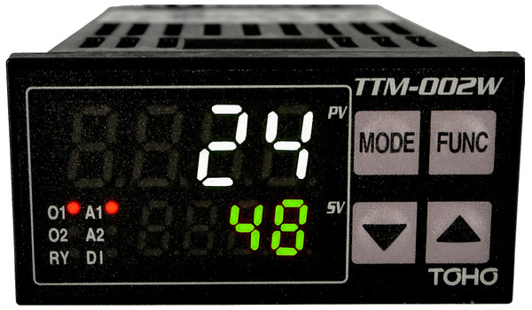*NEW* TOHO TTM-002W 1/32DIN Temperature Controller - Model TTM-002W-P-A