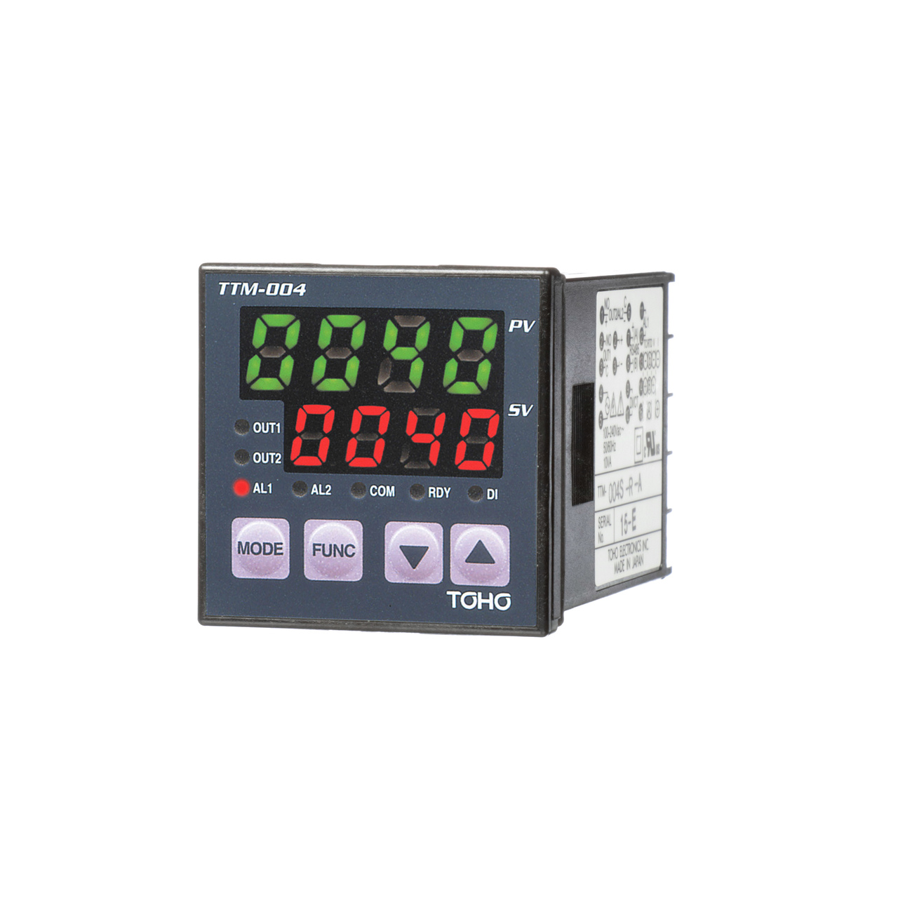 TOHO TTM-004 1/16DIN Temperature Controller - TTM-004-I-A