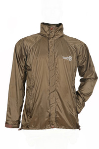 Ultralight Windproof Jacket for High Mountain Trekking Passes and Cycling (Brown)