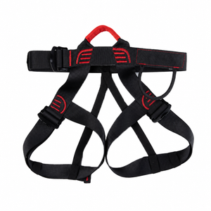 Non padded climbing harness