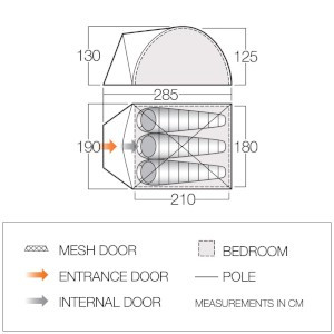 vango lightweight orion 300