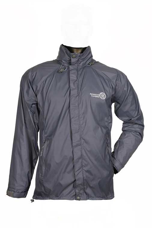 Ultralight Windproof Jacket for High Mountain Trekking Passes and Cycling (Grey) - On Covid Sale !!!