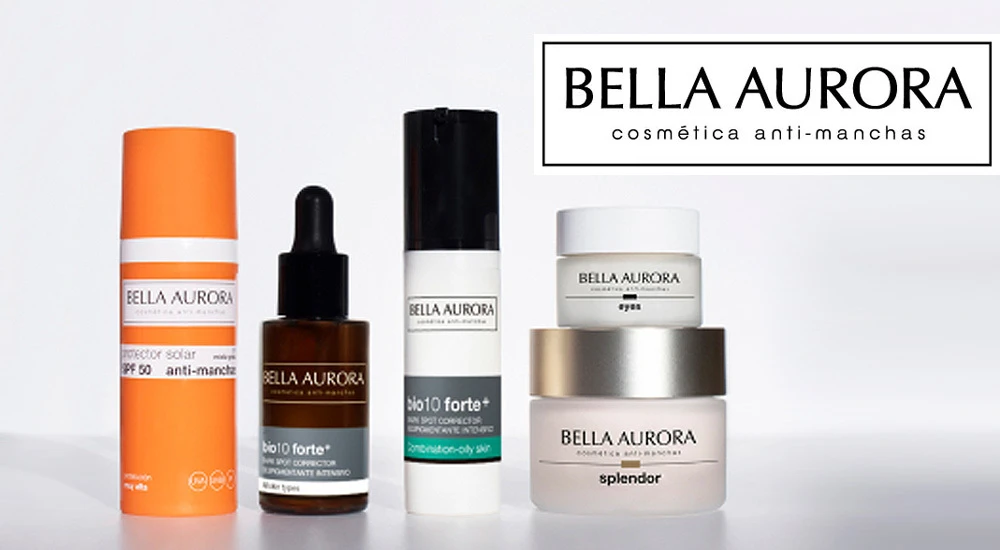 Productos bella aurora en farmacia de la creu