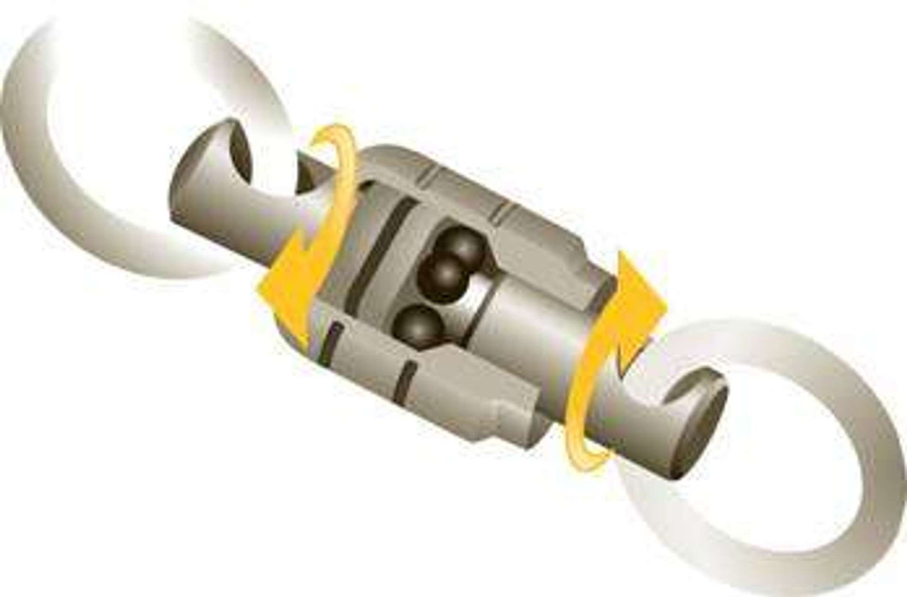 Sea Striker Billfisher Krok Ball Bearing Snap Swivels 2pk