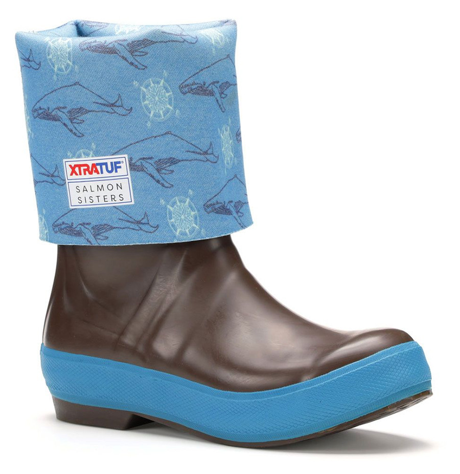Xtratuf Salmon Sisters Legacy Boot - 15in Whale - TackleDirect