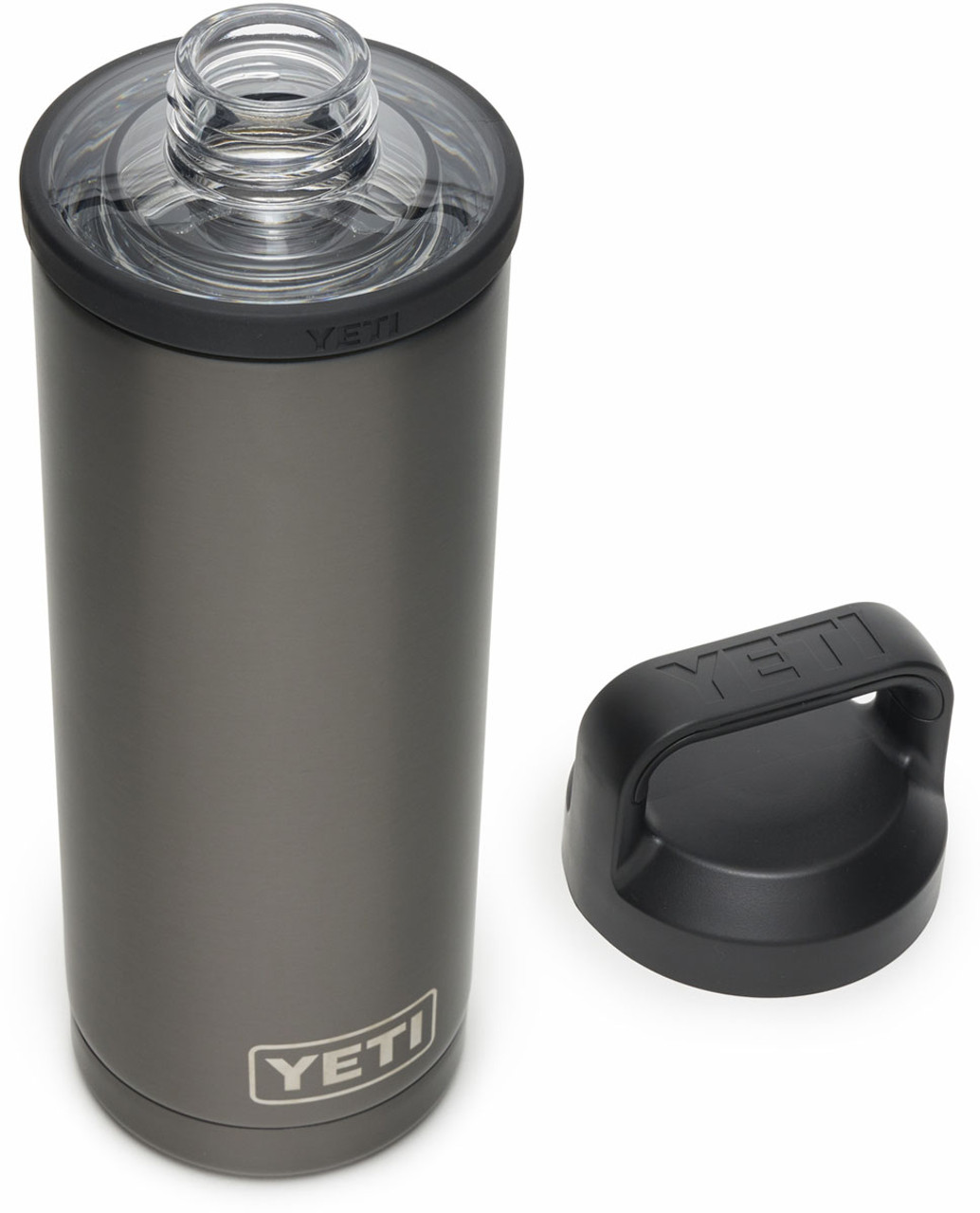 YETI Rambler Bottle - 18 oz. - Chug Cap - Graphite