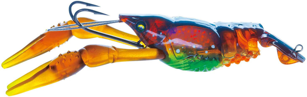 屋台レア3枚セット Yo-Zuri R1109 3DB Crayfish Lure PBR Prism Brown