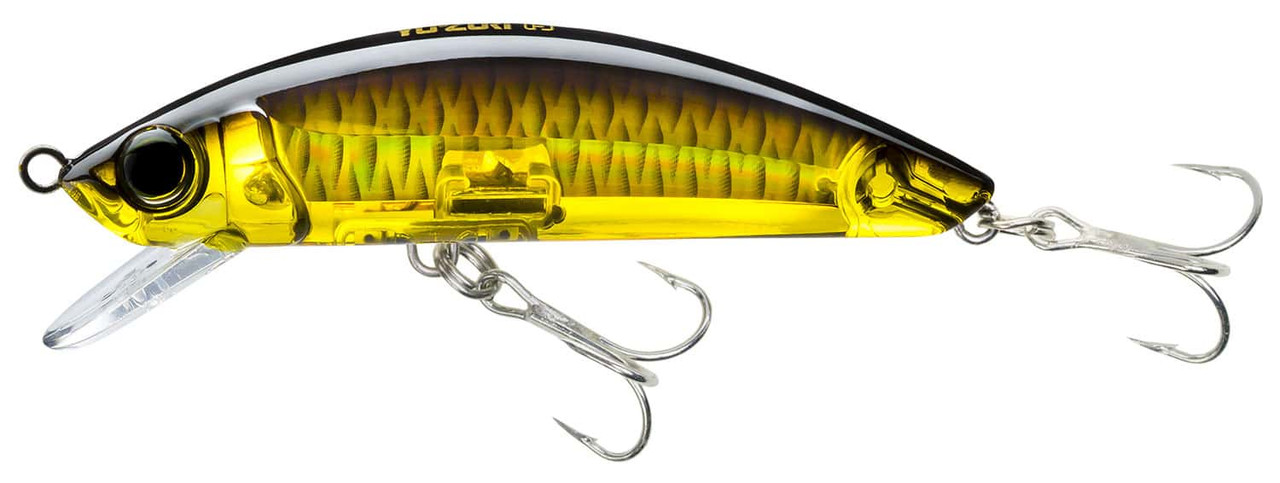 Yo-Zuri R1211 3D Inshore Minnow Lure - 2-3/4 in. HGBL - Gold Black