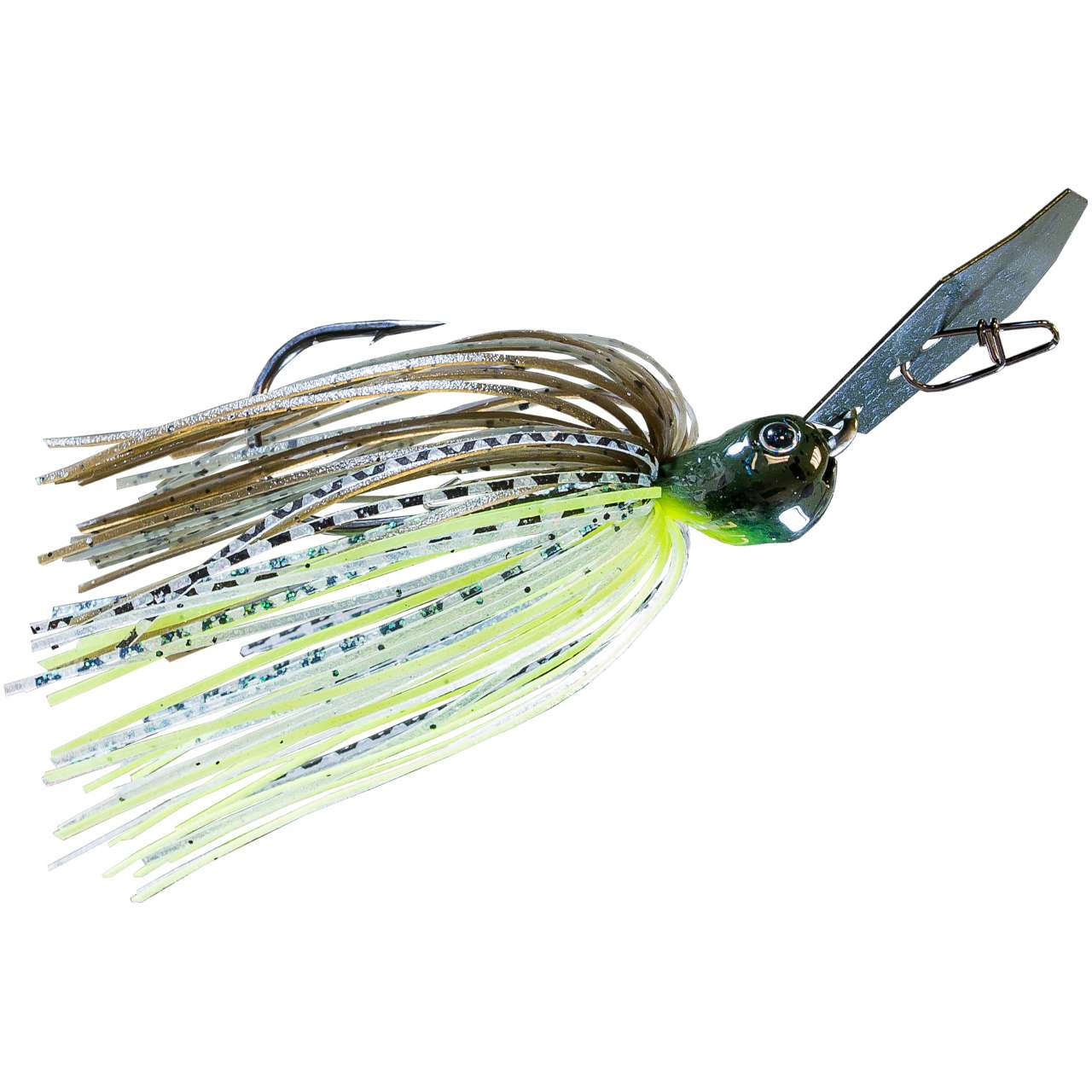 ちゃっぴー Z-Man Evergreen Chatterbait Jack Hammer - 3/8oz - Bhite Delight