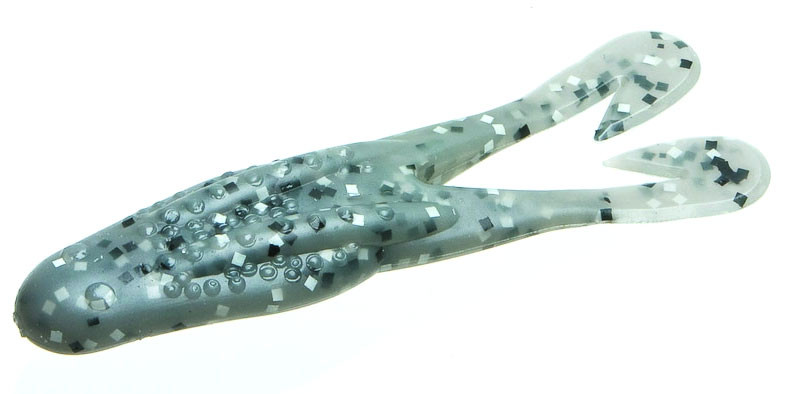 ✳︎ブライス用アイチップ✳︎蜘蛛とコウモリ✳︎脚つき✳︎B10✳︎ Zoom Horny Toad Bait - 4-1/4in - Grey Ghost - TackleDirect