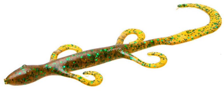 Zoom Lizard Bait - 6in - Gourd Green - TackleDirect