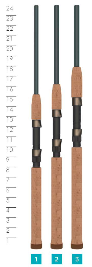 St. Croix TRIS70MF Triumph Inshore Spinning Rod - TackleDirect