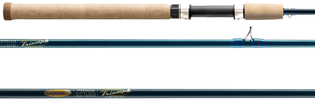 St. Croix TRSS90LM2 Triumph Salmon Steelhead Spinning Rod